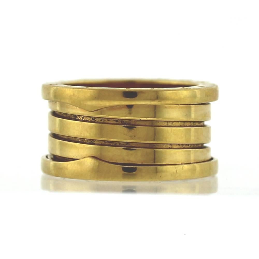 Bulgari B.Zero1 Gold Ring In Excellent Condition In Scottsdale, AZ