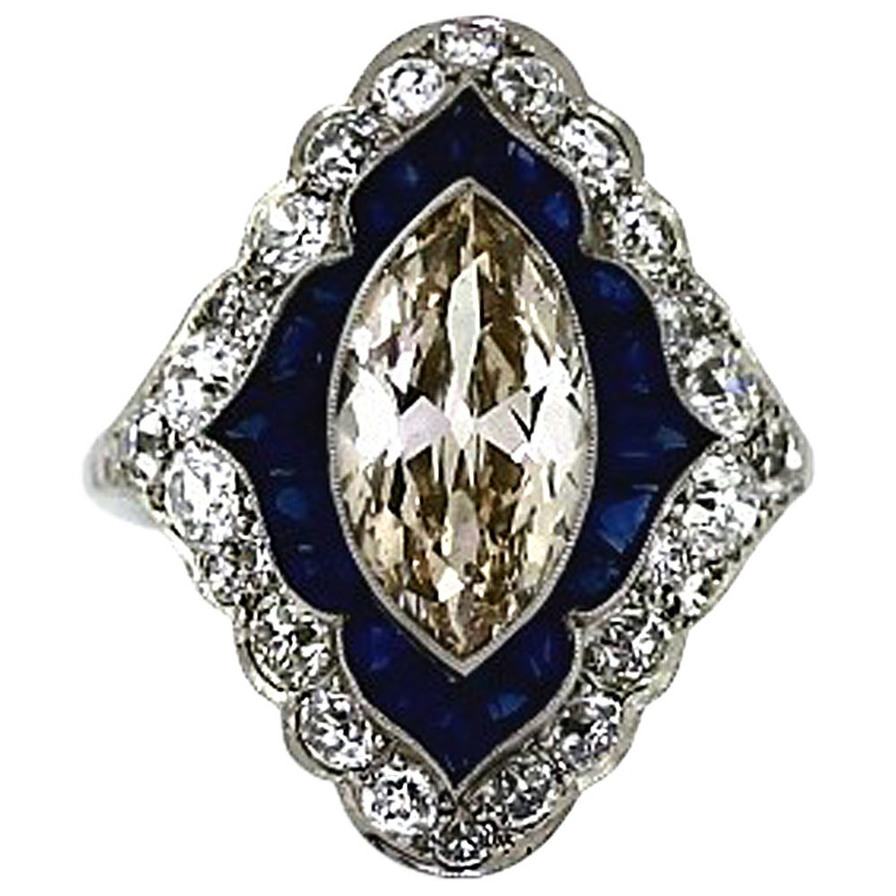 deco platinum ring deco sapphire platinum ring for sale at 1stdibs deco platinum ring deco sapphire platinum ring for sale at 1stdibs