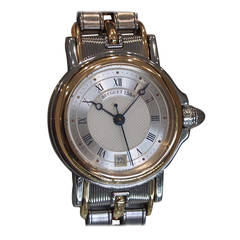 Breguet Lady's Steel and Gold Marine Automatic Wristwatch Ref. 8400