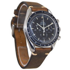 Omega Stainless Steel Speedmaster Wristwatch Ref 145.022