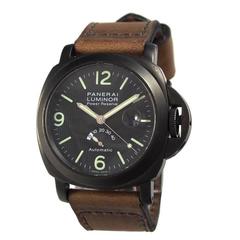 Retro Panerai Stainless Steel PAM 0028 PVD Luminor Power Reserve Automatic Wristwatch