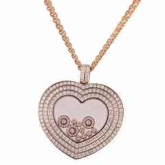 Chopard Happy Diamonds Rose Gold Pendant