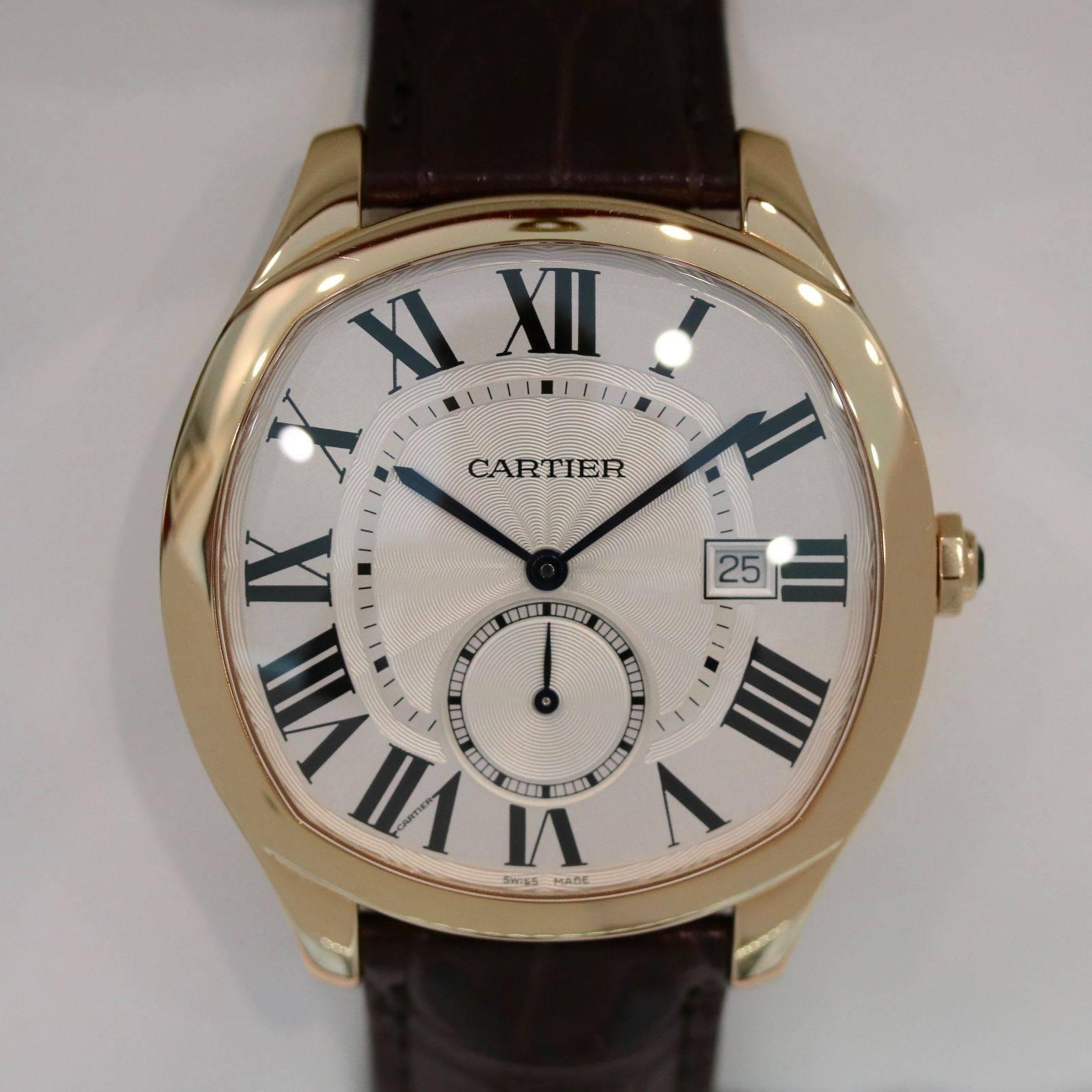 Cartier Rose Gold Drive de Cartier Automatic Wristwatch Model WGNM0003 For Sale 3