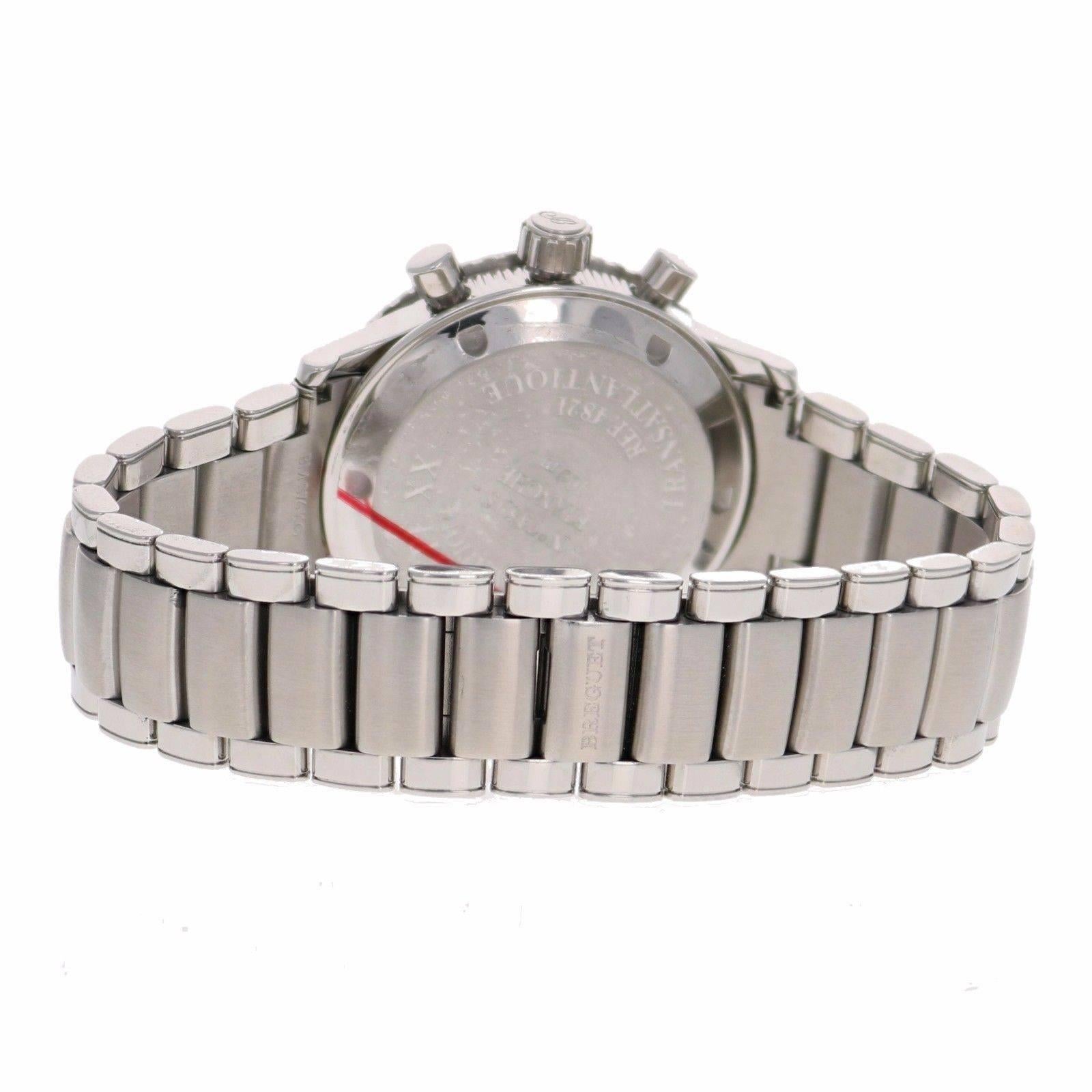 Breguet Ladies Stainless Steel Transatlantique Type XX Automatic Wristwatch 4