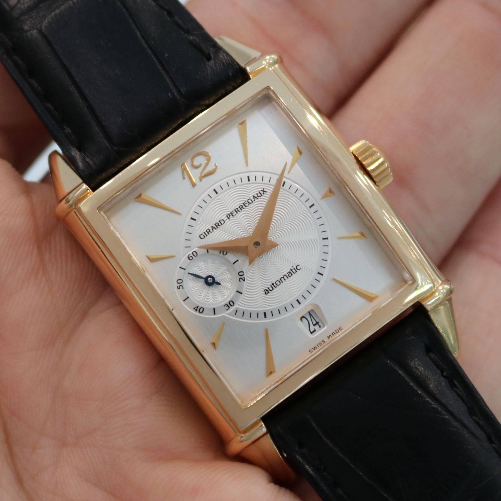 Girard Perregaux Rose Gold Automatic Wristwatch 3