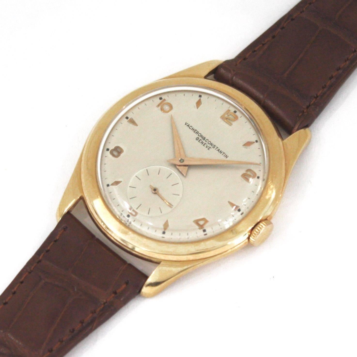 Vacheron & Constantin Rose Gold Jubilee Chronometer Manual Wind Wristwatch For Sale 1