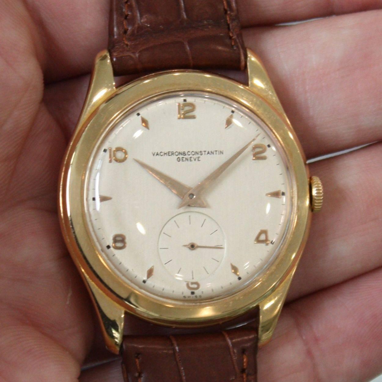 Vacheron & Constantin Rose Gold Jubilee Chronometer Manual Wind Wristwatch For Sale 2