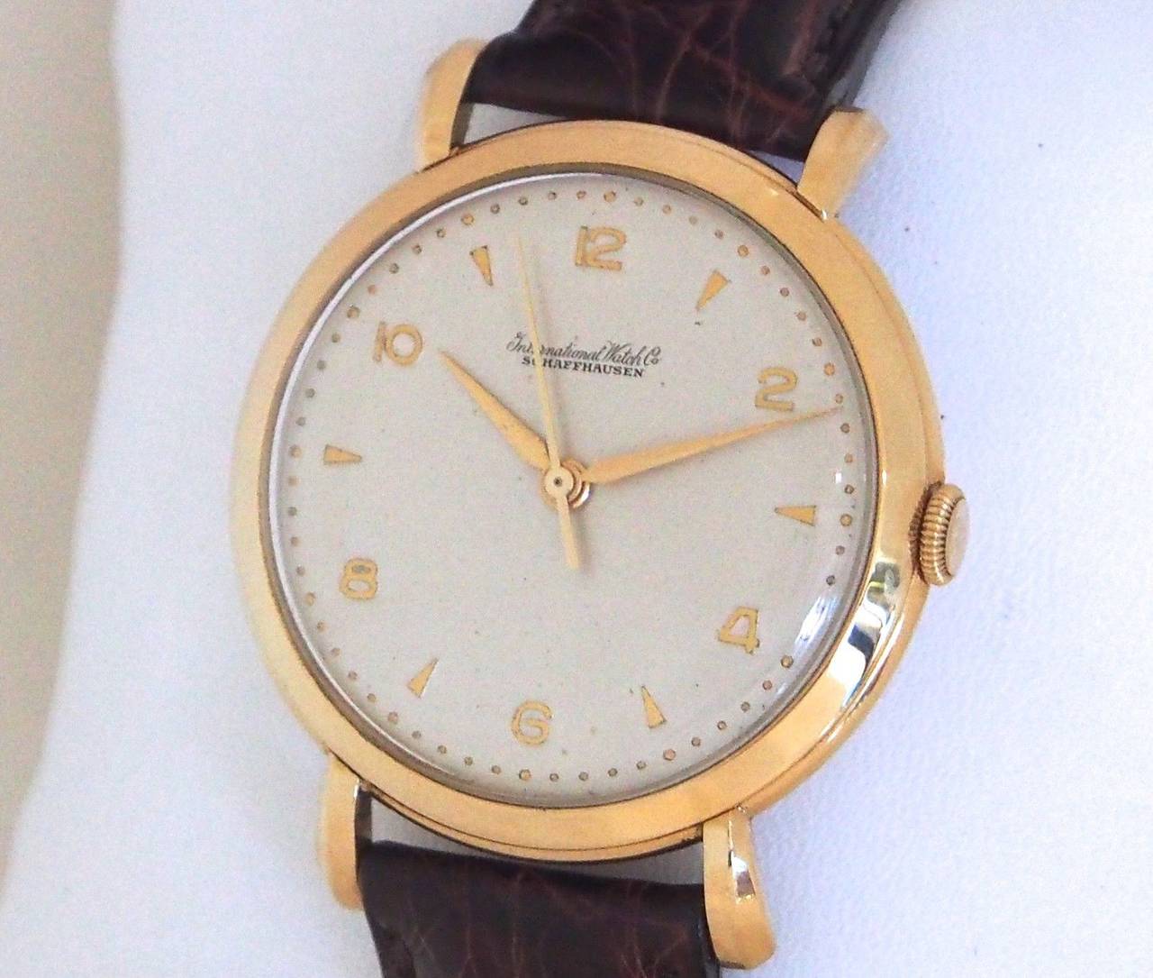 vintage iwc caliber 89 in gold