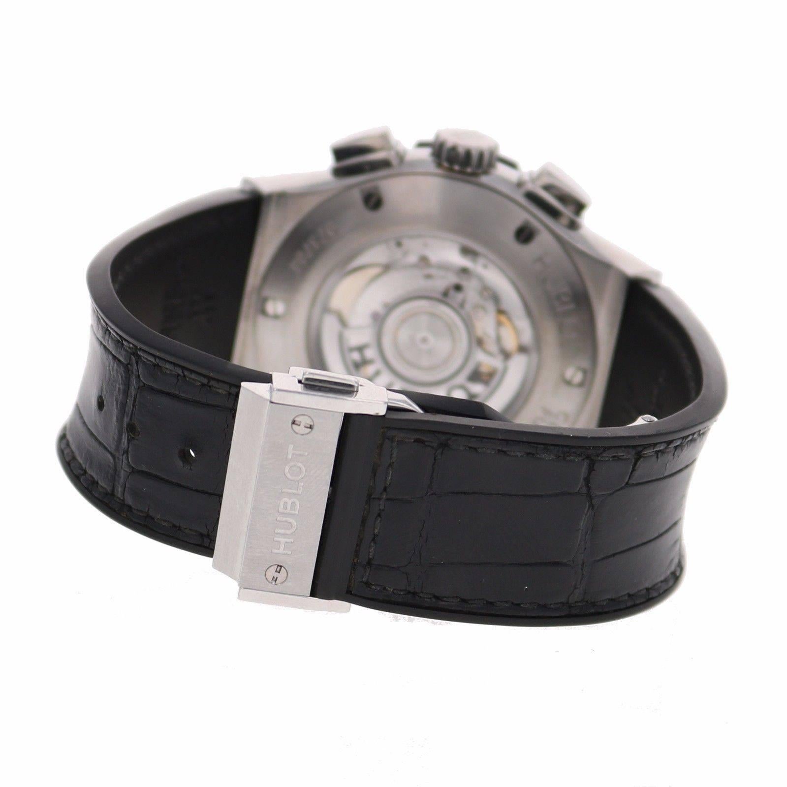 Hublot Titanium Classic Fusion Aerofusion Chronograph Automatic Wristwatch 3