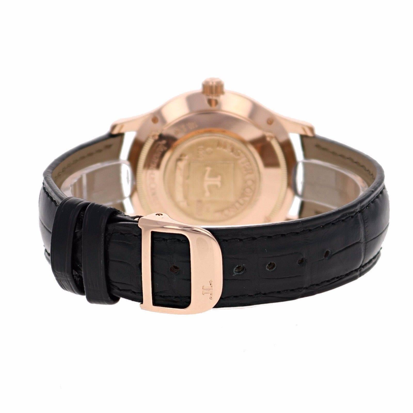 Jaeger-LeCoultre Rose Gold Master Control Perpetual Automatic Wristwatch 2