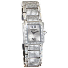 Patek Philippe Lady's White Gold Twenty 4 Diamond Wristwatch Ref 4908-50G-012 4