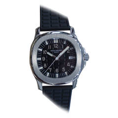 Patek Philippe Stainless Steel Aquanaut Quartz Wristwatch Ref 5064A