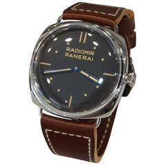 Panerai Stainless Steel Radiomir SLC 3 Days Wristwatch PAM 449