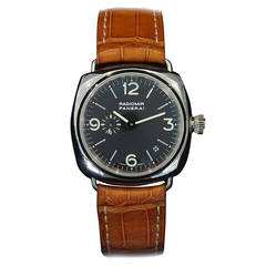Panerai Pam Weißgold 62 Radiomir Zenith Uhren-Armbanduhr Ref PAM0062