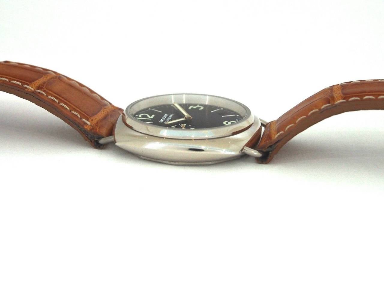 Panerai Pam White Gold 62 Radiomir Zenith Movement Wristwatch Ref ...