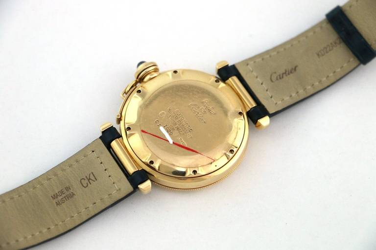 Cartier Yellow Gold Pasha Automatic Wristwatch with Date 5