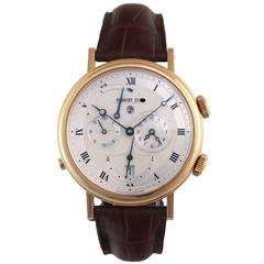 Breguet Yellow Gold Classique Alarm Le Reveil du Tsar Wristwatch