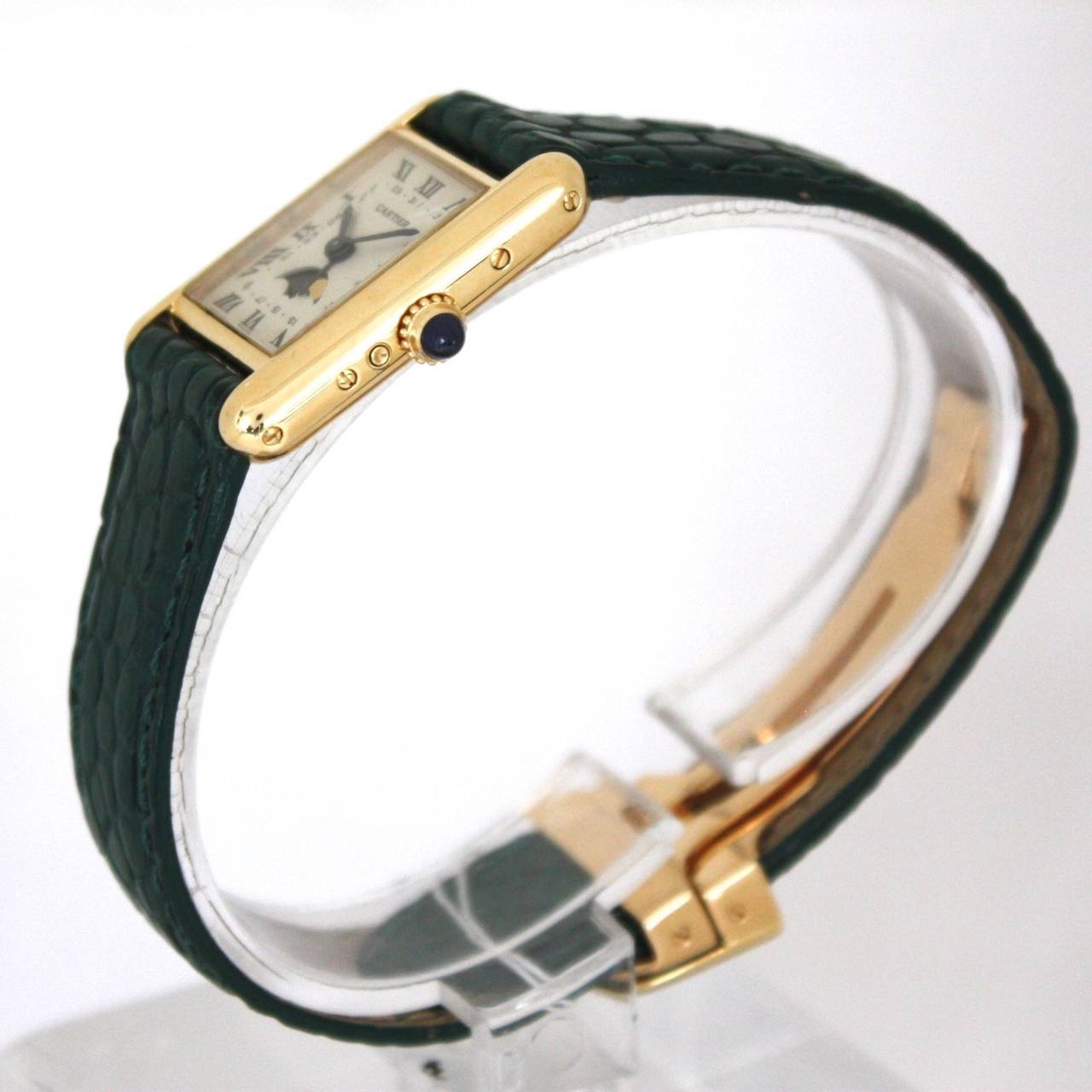 cartier tank moonphase