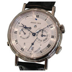 Breguet White Gold Le Reveil du Tsar Alarm Wristwatch