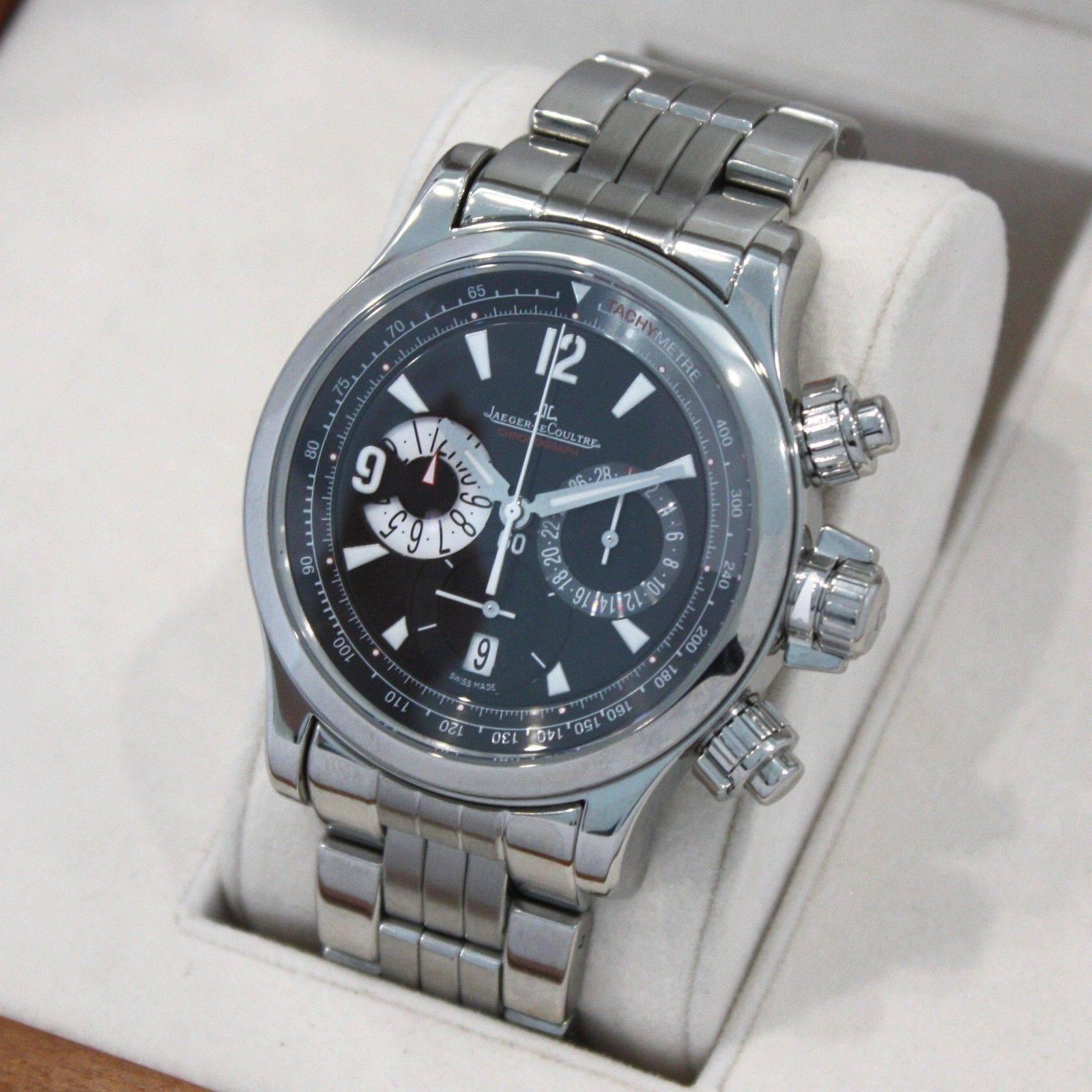 Jaeger-LeCoultre Stainless Steel Master Compressor Chronograph Wristwatch 1