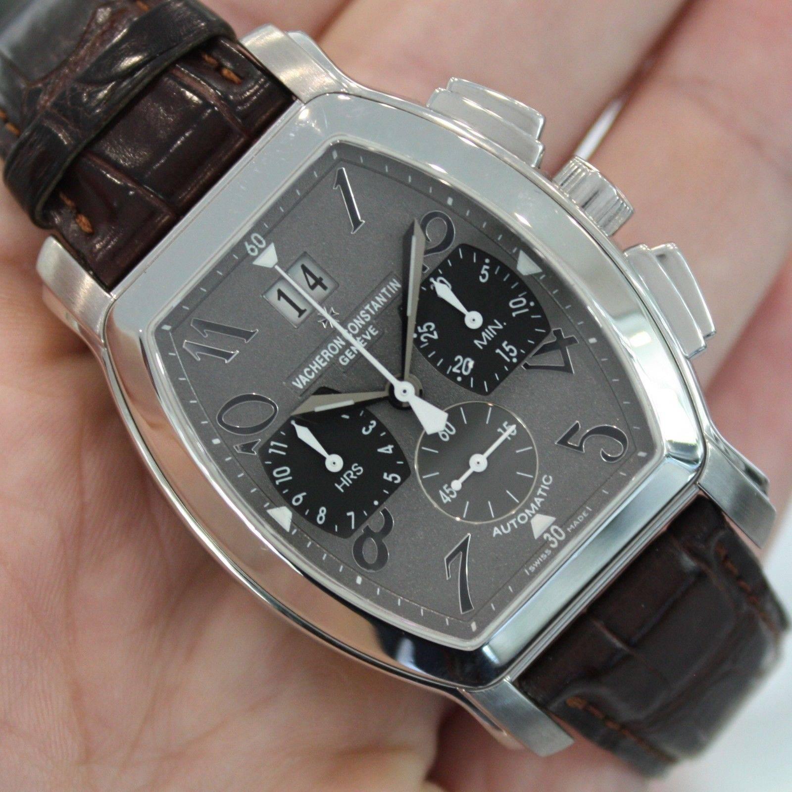 Vacheron Constantin Stainless Steel Royal Eagle Chronograph Automatic Wristwatch 2