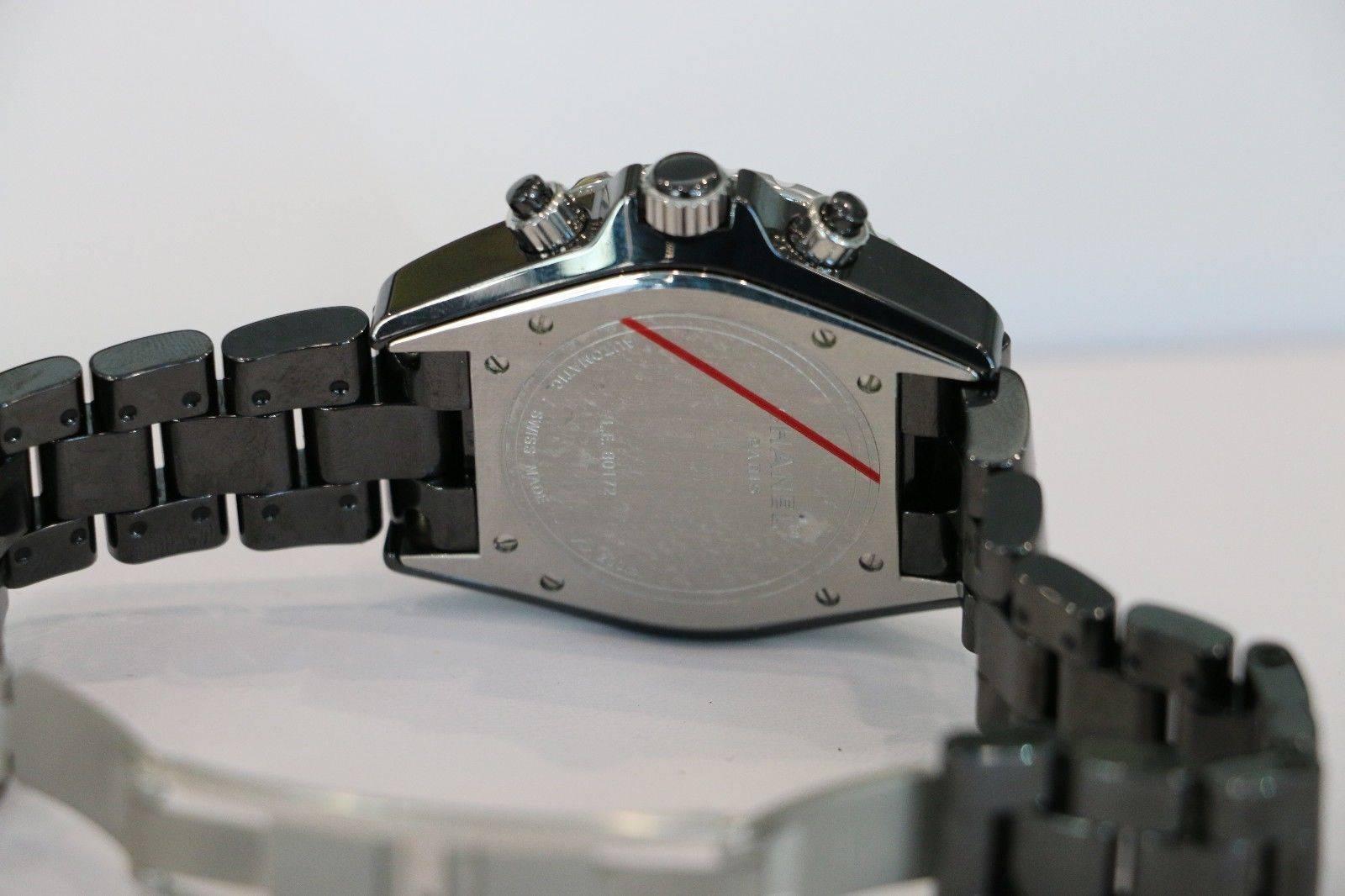 Chanel Black Ceramic J12 Chronograph Automatic Wristwatch 4