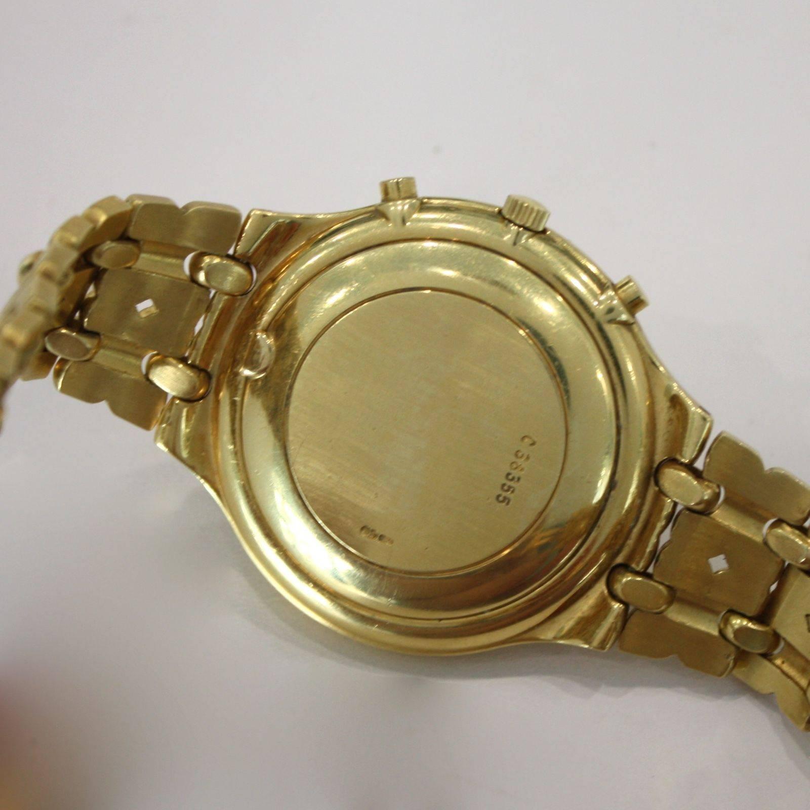 Men's Audemars Piguet Yellow Gold Huitieme Chronograph Automatic Wristwatch