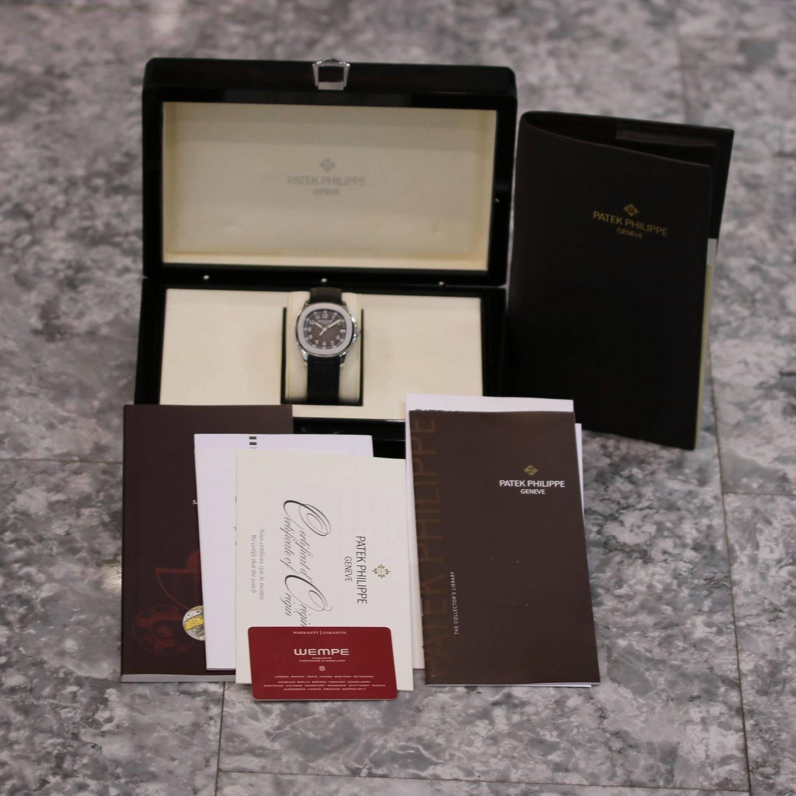 Patek Philippe Stainless Steel Aquanaut Automatic Wristwatch Ref 5165a-001 1