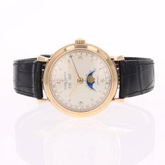 Vacheron Constantin Yellow Gold Triple Calendar Moonphase Automatic Wristwatch
