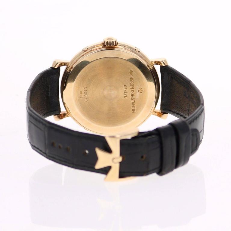 Vacheron Constantin Yellow Gold Triple Calendar Moonphase Automatic
