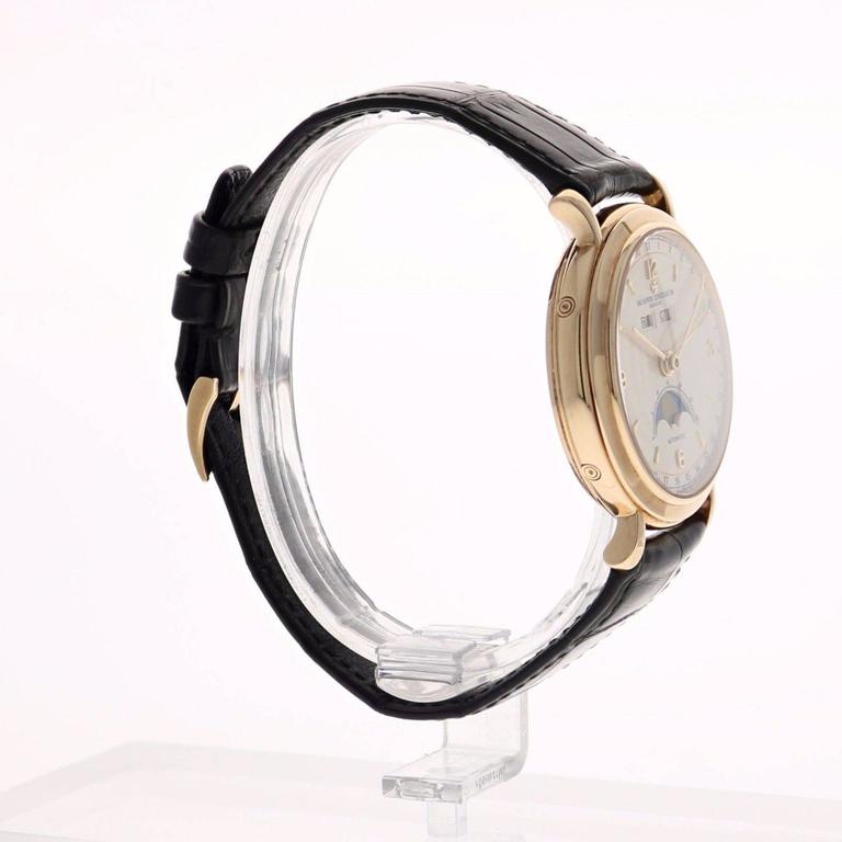 Vacheron Constantin Yellow Gold Triple Calendar Moonphase Automatic