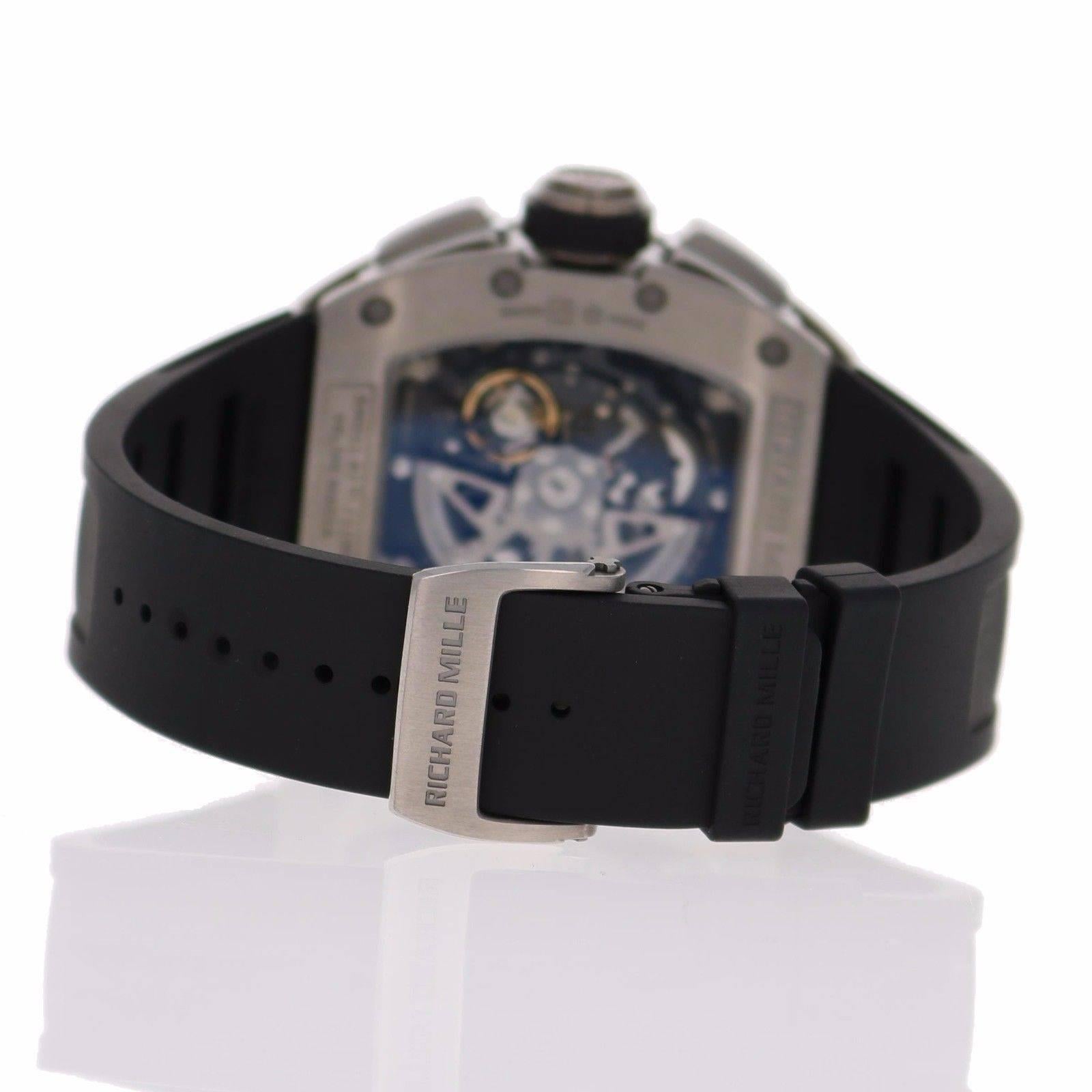 Richard Mille Titanium 11 Felipe Massa Flyback Chronograph Automatic Wristwatch 4