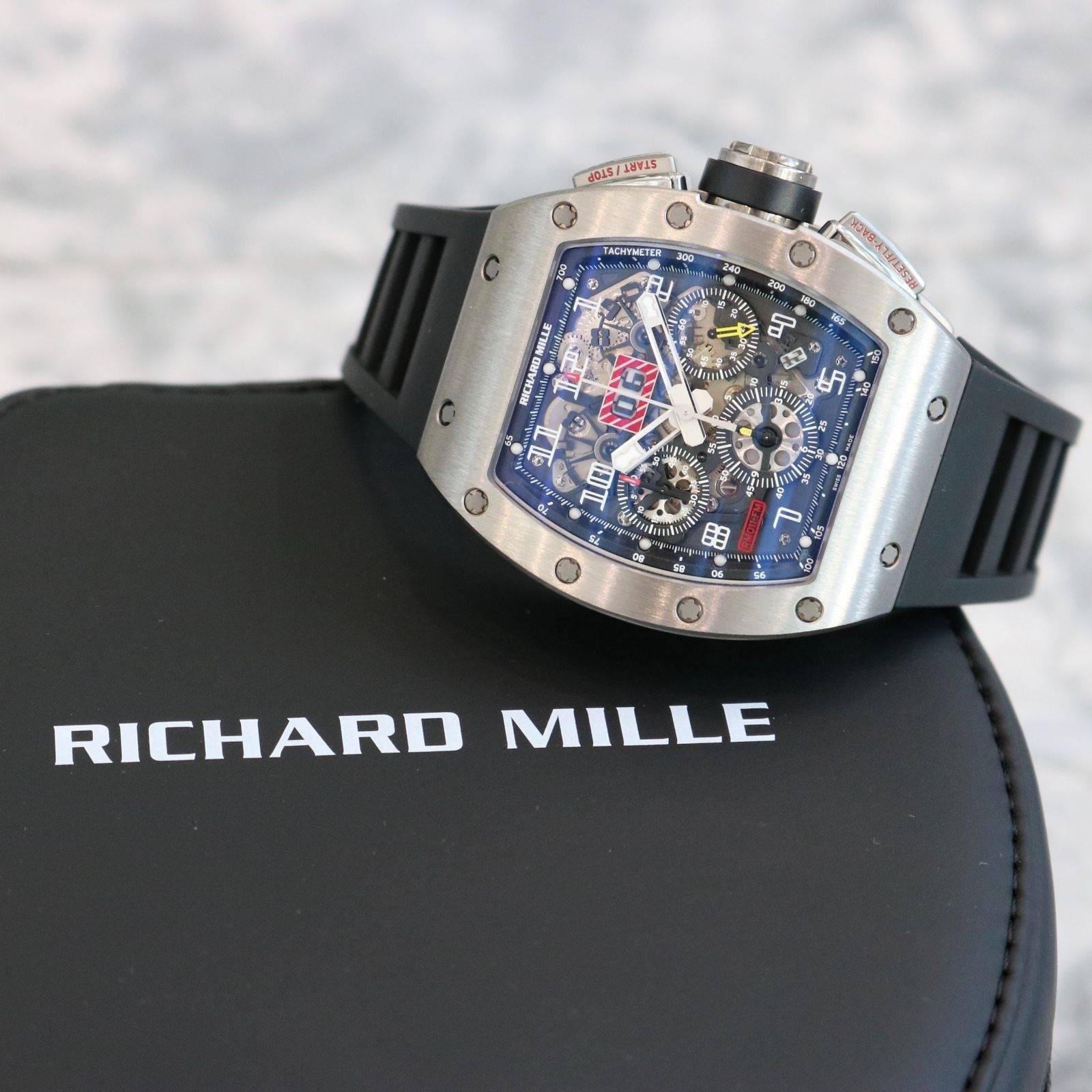 Richard Mille Titanium 11 Felipe Massa Flyback Chronograph Automatic Wristwatch 5