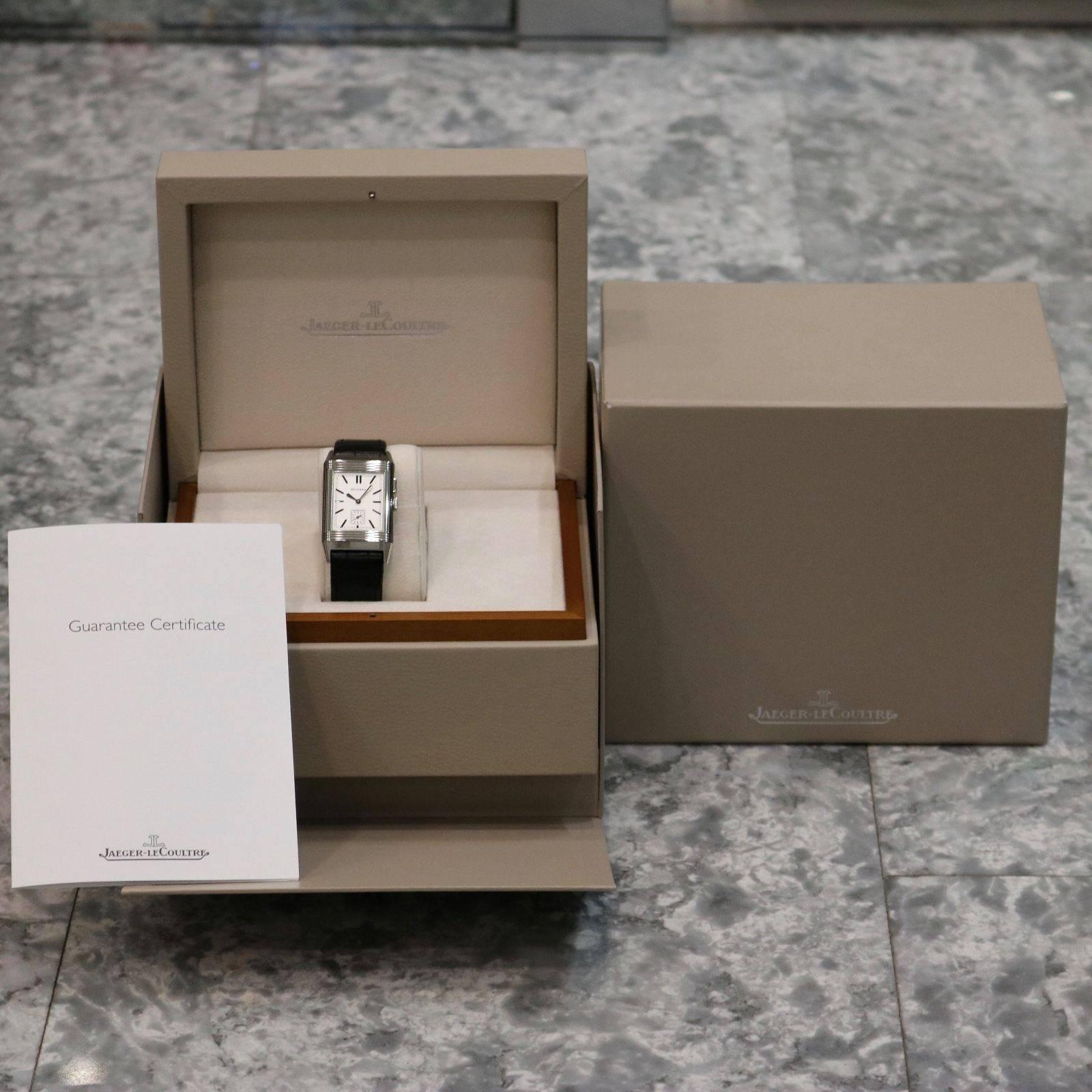 Jaeger LeCoultre Grande Reverso Ultra Thin Duo face Stainless Steel Q3788570 3
