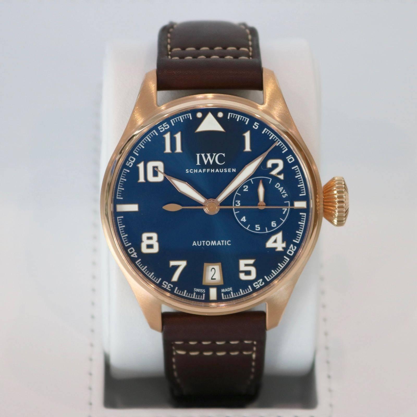 iwc big pilot rose gold