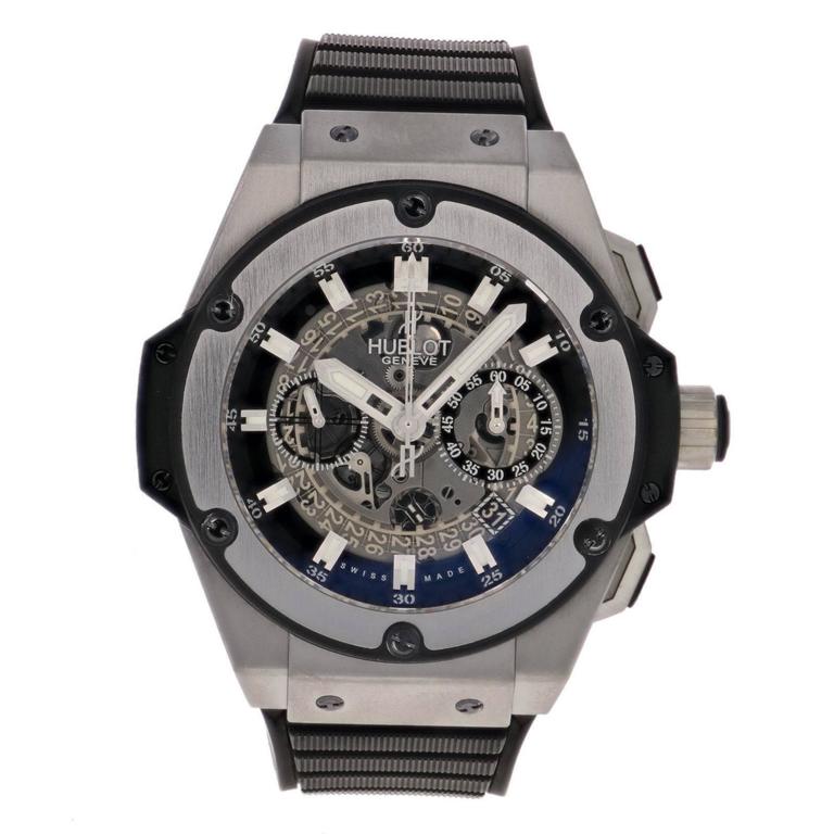 hublot king power titanium