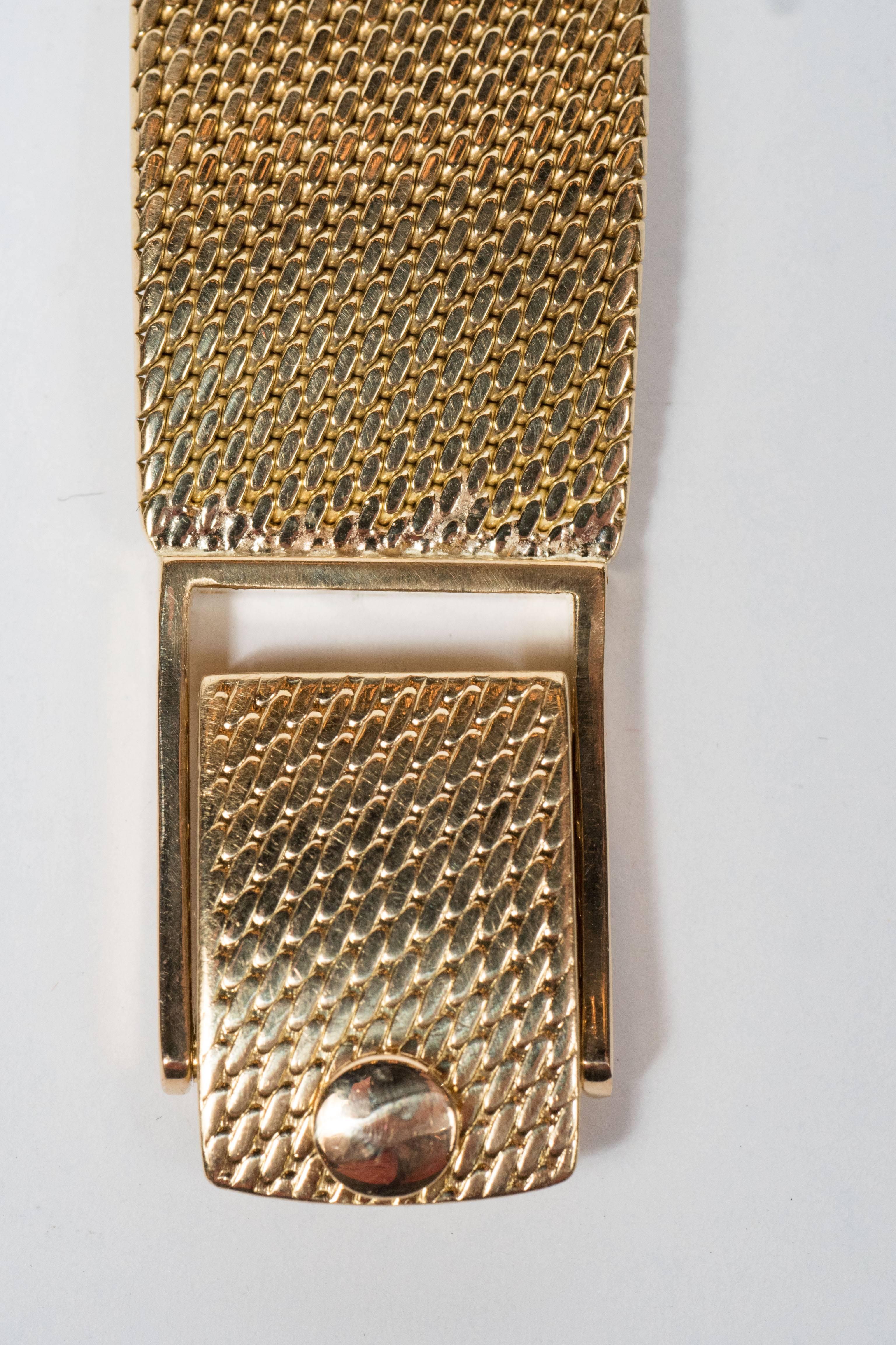 Patek Phillipe for Tiffany & Co. Yellow Gold Manual Wind Wristwatch 1