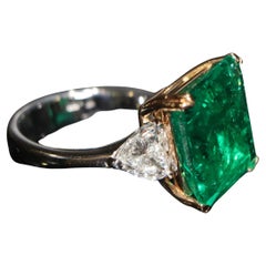 Bague en émeraude