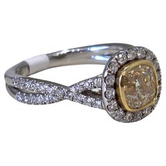 Diamond Ring 18k White Gold