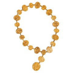 CARTIER by Lisa Sotilis 1969 Jacqueline Kennedy Belt-Necklace  18Kt Gold Vermeil