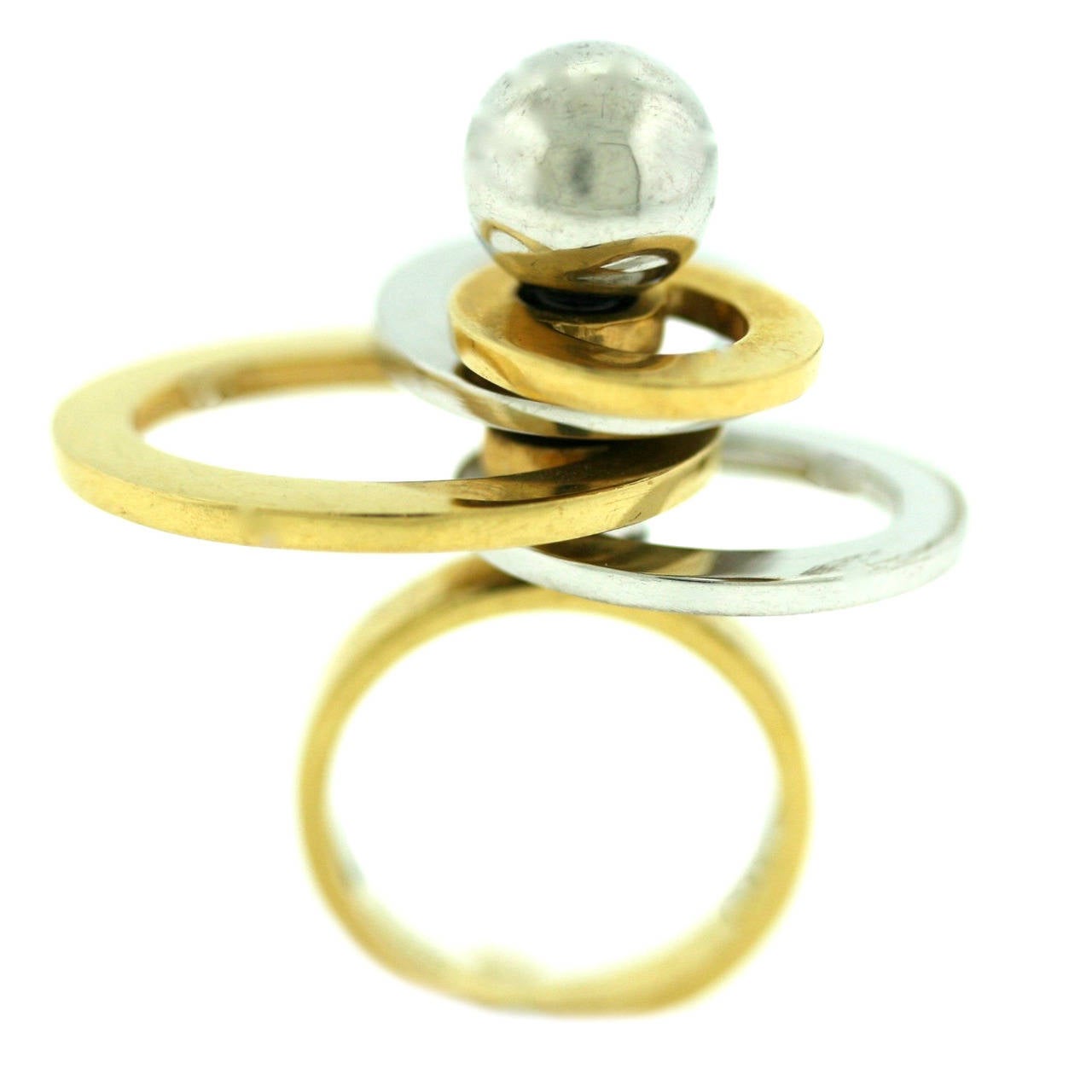 Elizabeth Taylor's Cartier Gold Spinning Ring