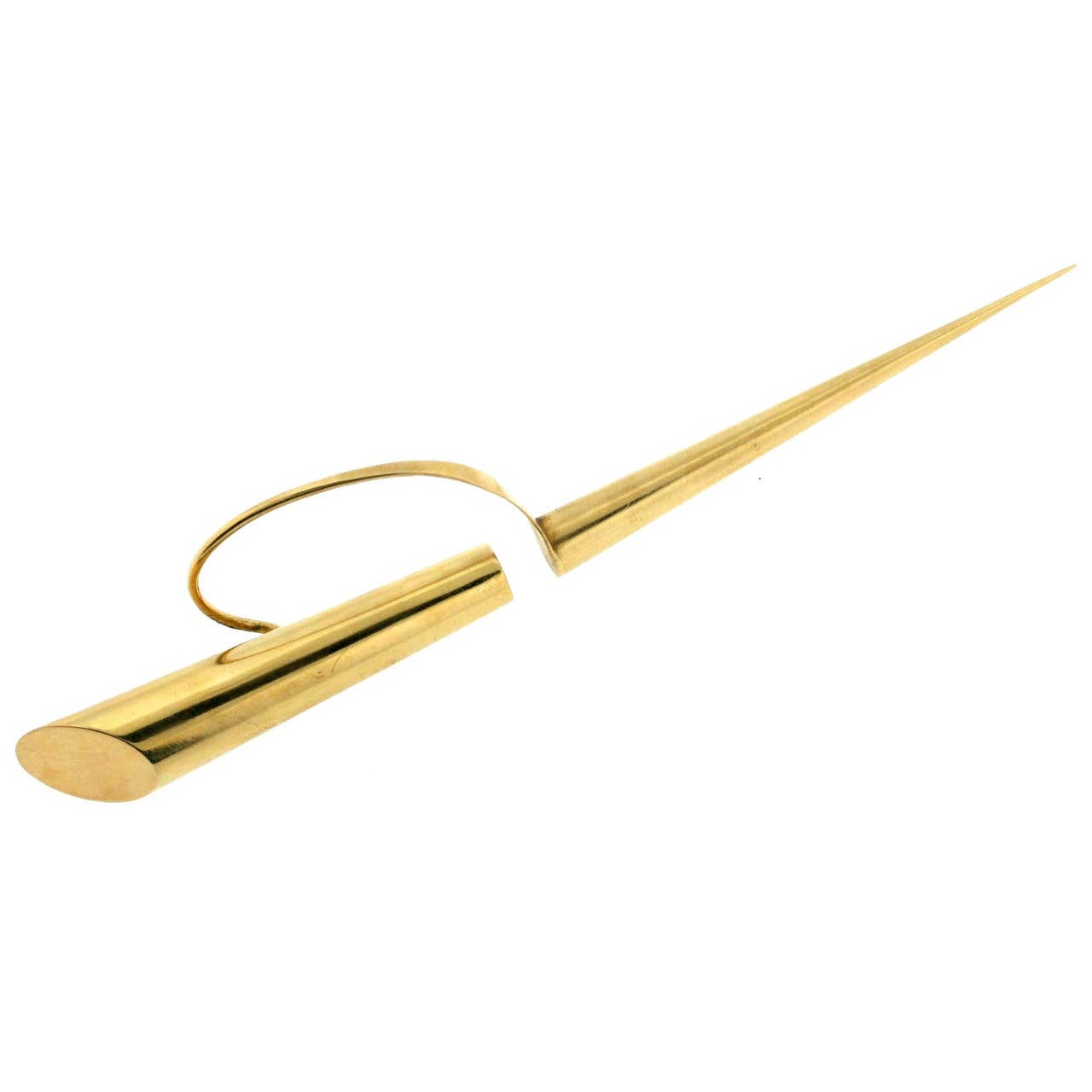 Marco Rigovacca Gold Javelin Ear Cuff For Sale