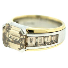 Hemmerle Fancy Brown Diamond Gold Ring