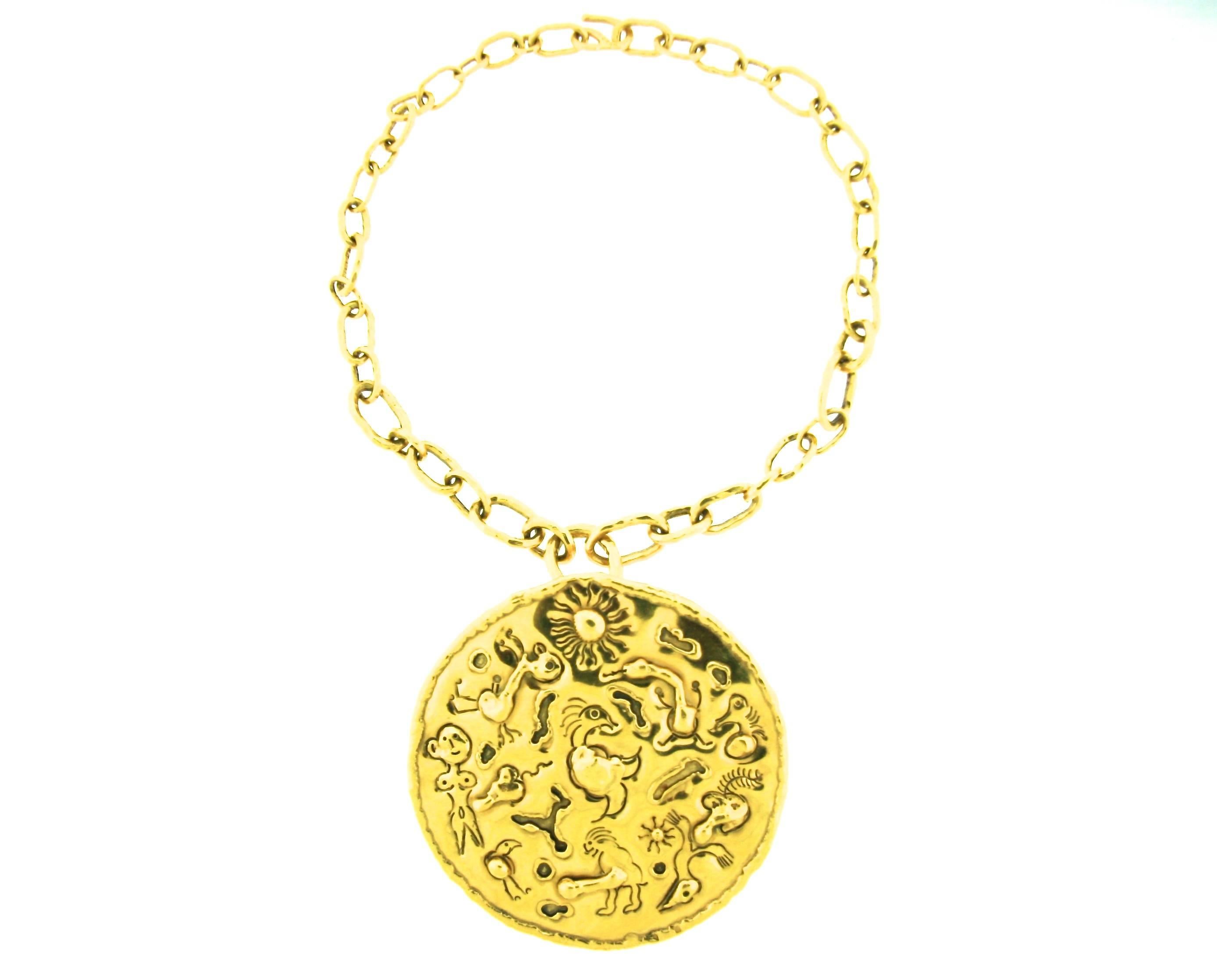 Jean Mahie Gold Necklace 1