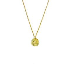 Karkinos 18 Karat Yellow Gold Crab Necklace