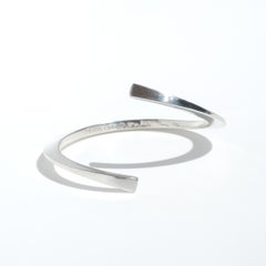 Vintage-Armreif aus Silber von Rey Urban, hergestellt 1966