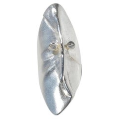 Vintage Silver Ring by Björn Weckström Made 1982, Gonda`s Mask