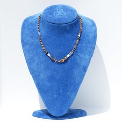 Antique 18 Karat Gold and Agate necklace by Swedish Emil Cederin Made 1922