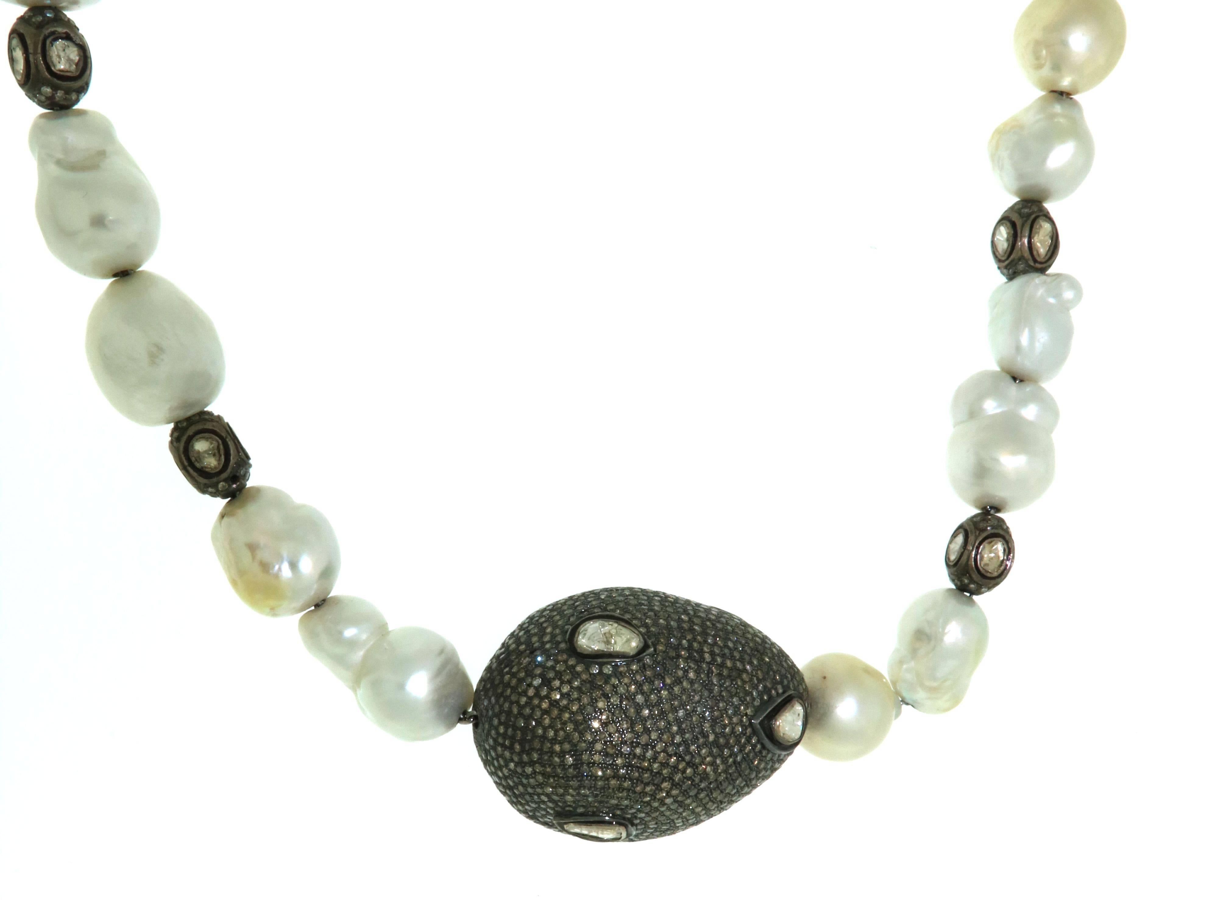 baroque south sea pearl necklace