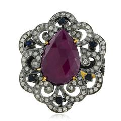 Ruby and Diamond Ring